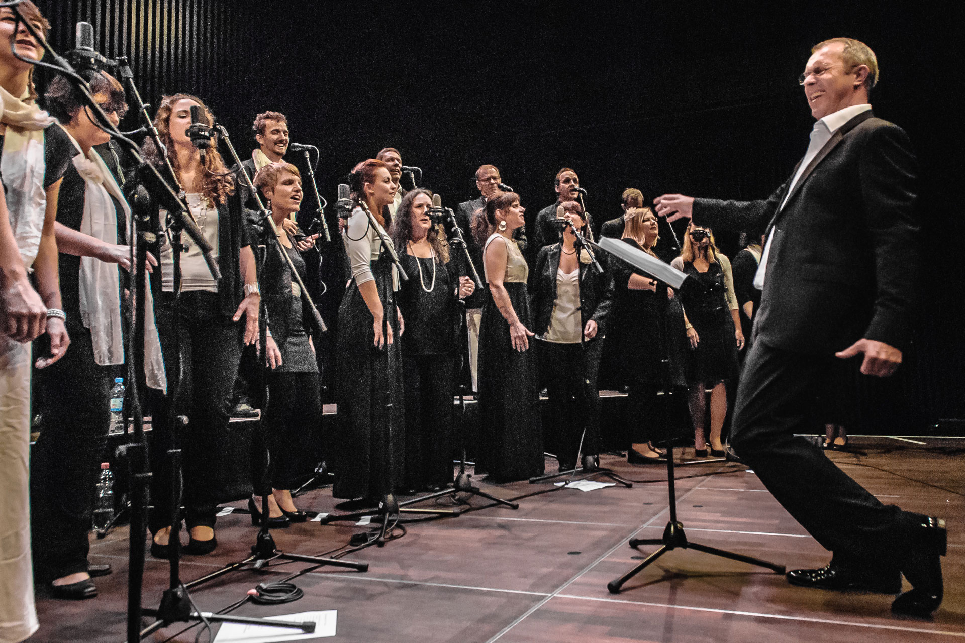 01.11.2014 Der Jazzchor Freiburg, Foto: Holger Jung