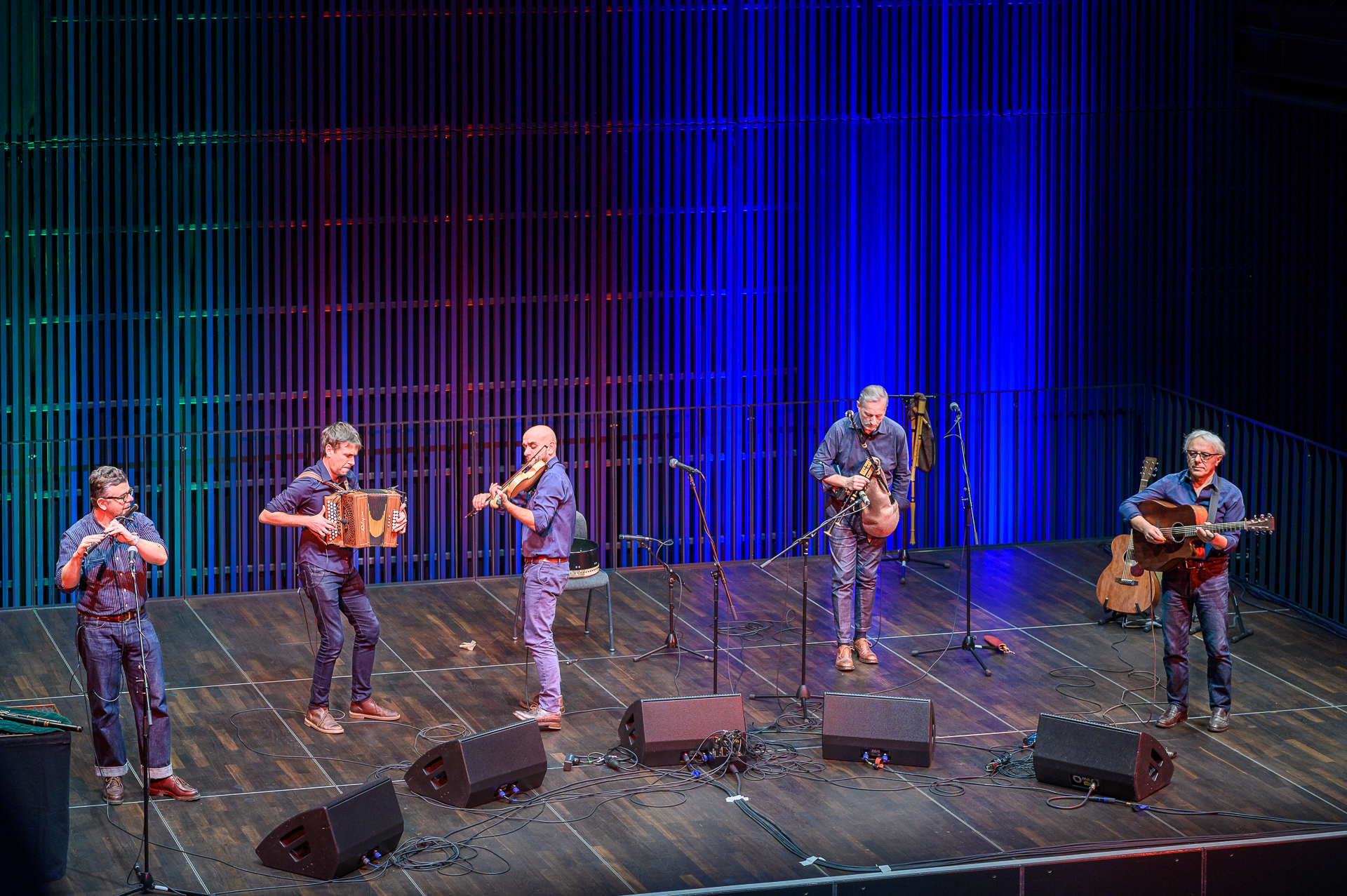 Weltmusik mit I Liguriani am 10. Oktober 2021 im Strawinsky Saal