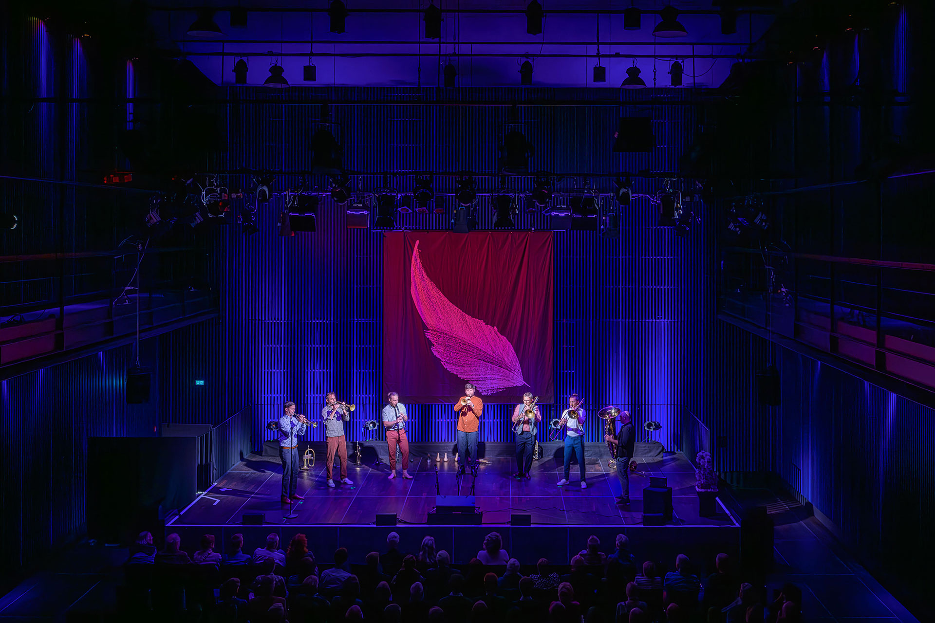 24. 05. 2025 - Das österreichische Bläserensemble FEDERSPIEL war ein Höhepunkt des hörbaar Festivals - Foto: Heinz Bunse