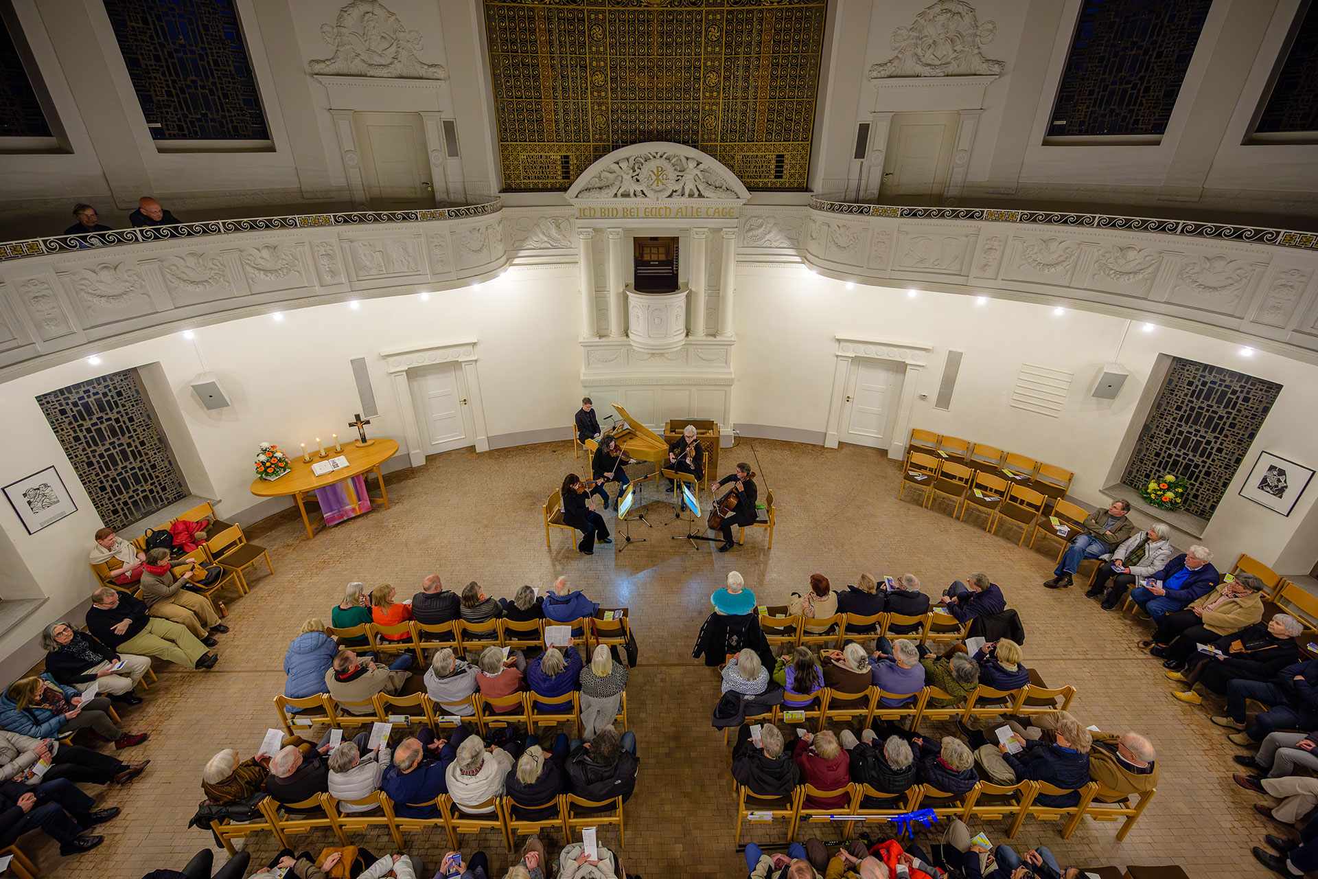 15.03.2026 Andreas Rütschlin, Orgel & Cembalo mit der Süddeutsche Camerata in der Christuskirche (c) Heinz Bunse