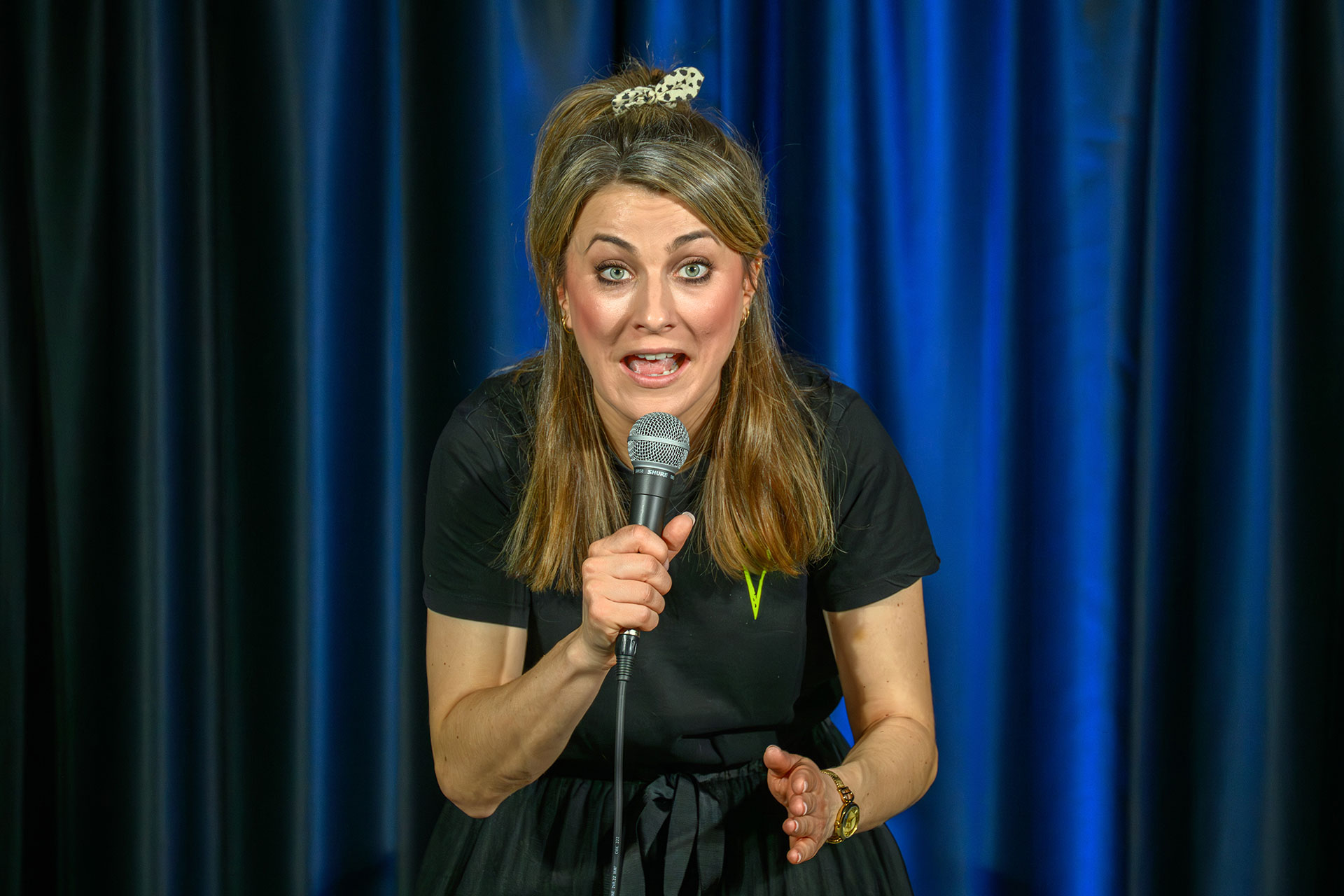 13.03.2026 Kathi Wolf, Schauspielerin und Kabarettistin, «Klapsenbeste» im Guckloch Kino (c) Heinz Bunse